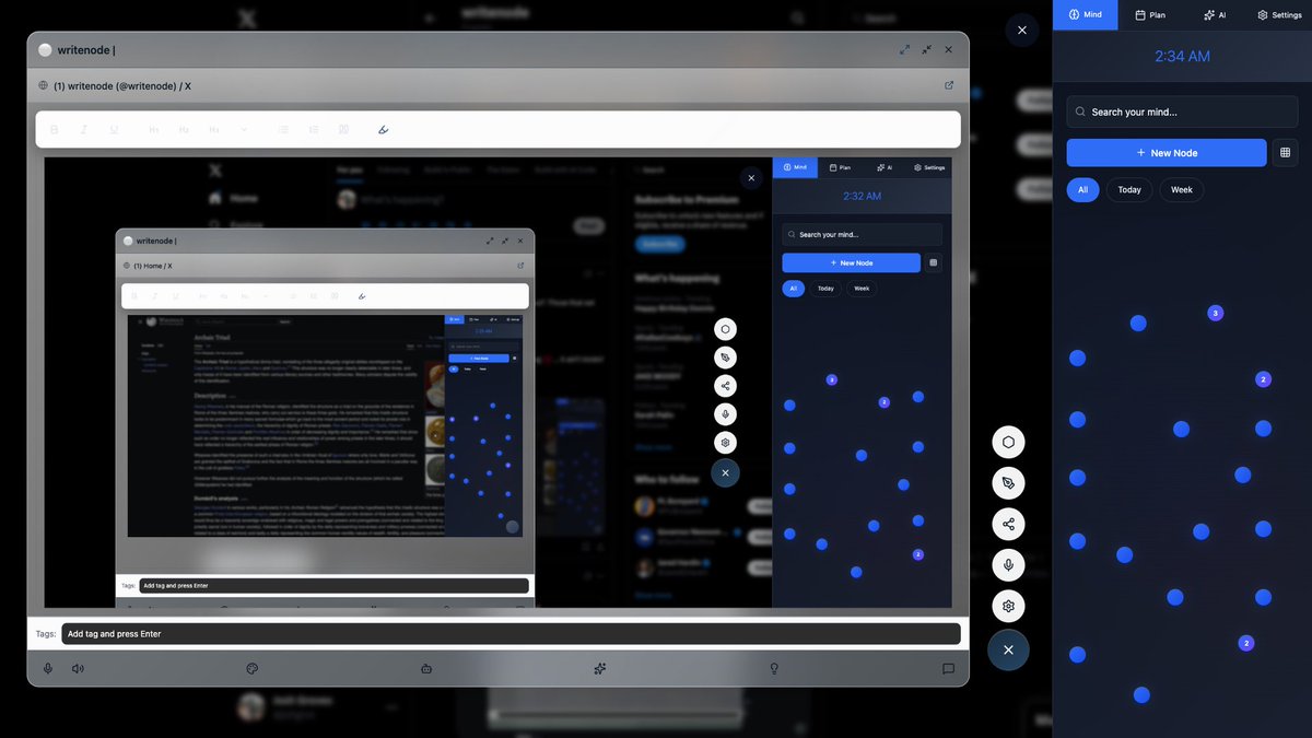 writenode tweet media