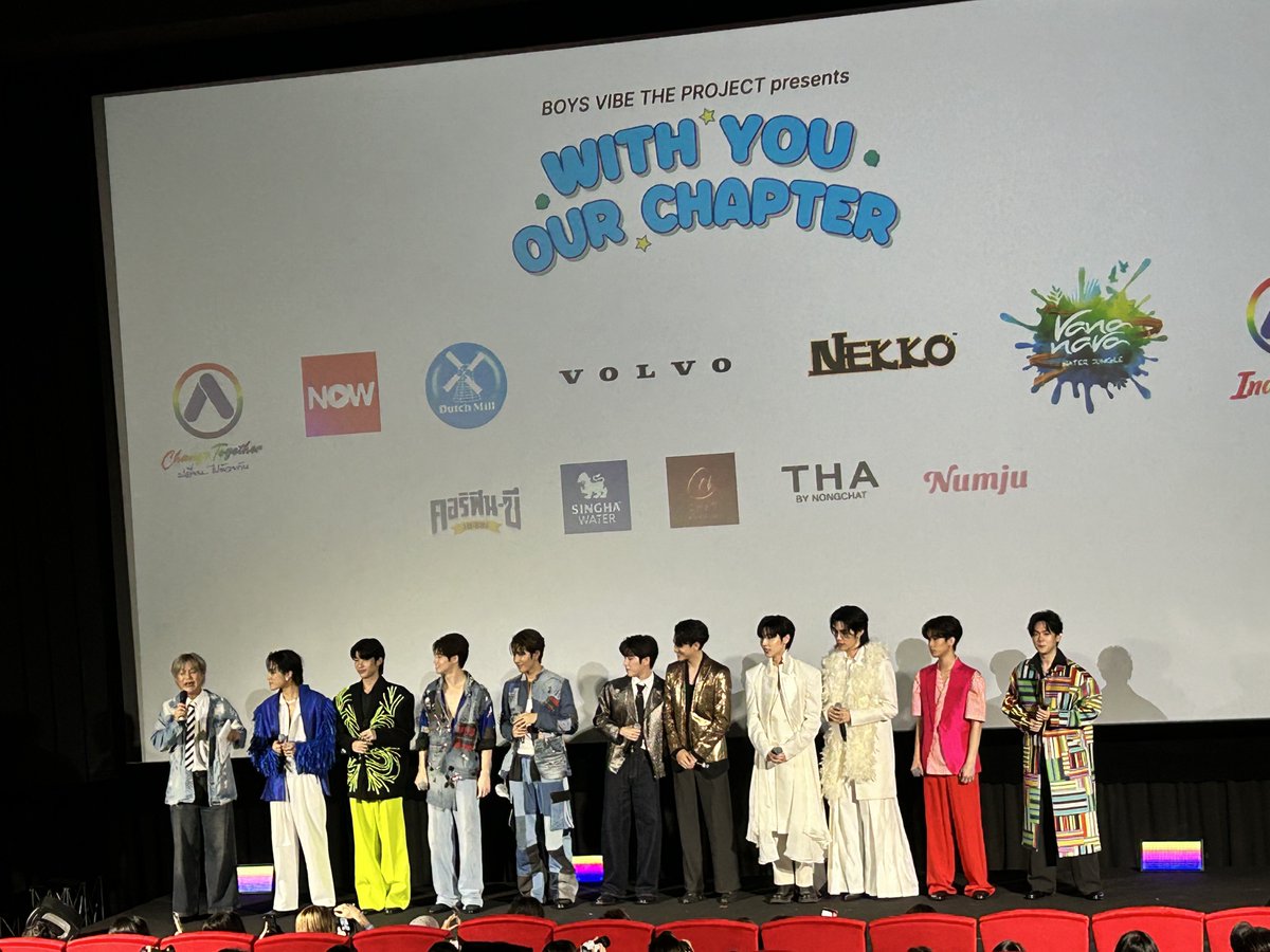 โชว์เริ่มแล้วคร้าบบบบ 😍

🩵 Boys Vibe The Project presents ‘With You, Our Chapter’ 🩵 

#withyouourchapter
#BoysVibeTheProject