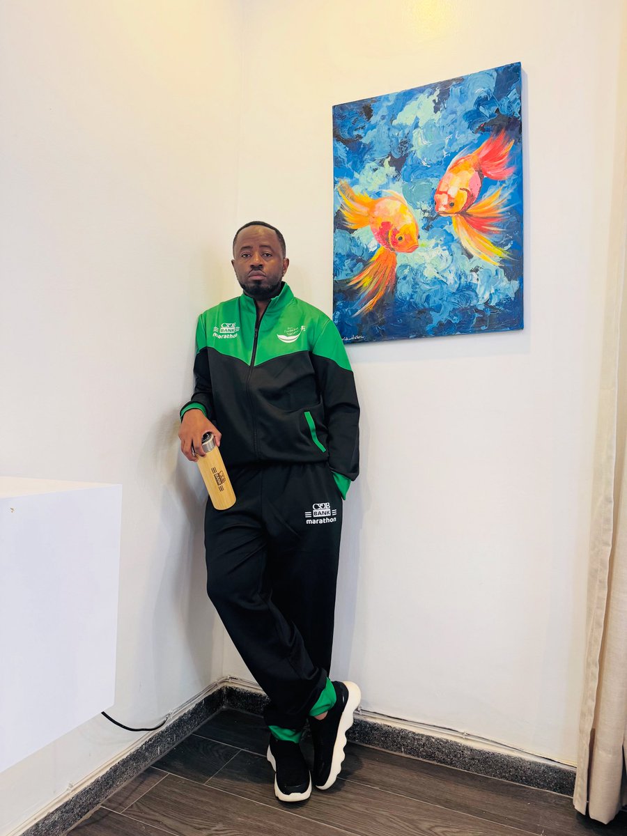 nikkwapili's tweet photo. Ukikosa muda wa kwenda mazoezini pengine utapata muda wa kwenda hospital 
#CrbdBankMarathon2025 https://t.co/O4fT8bdbi7