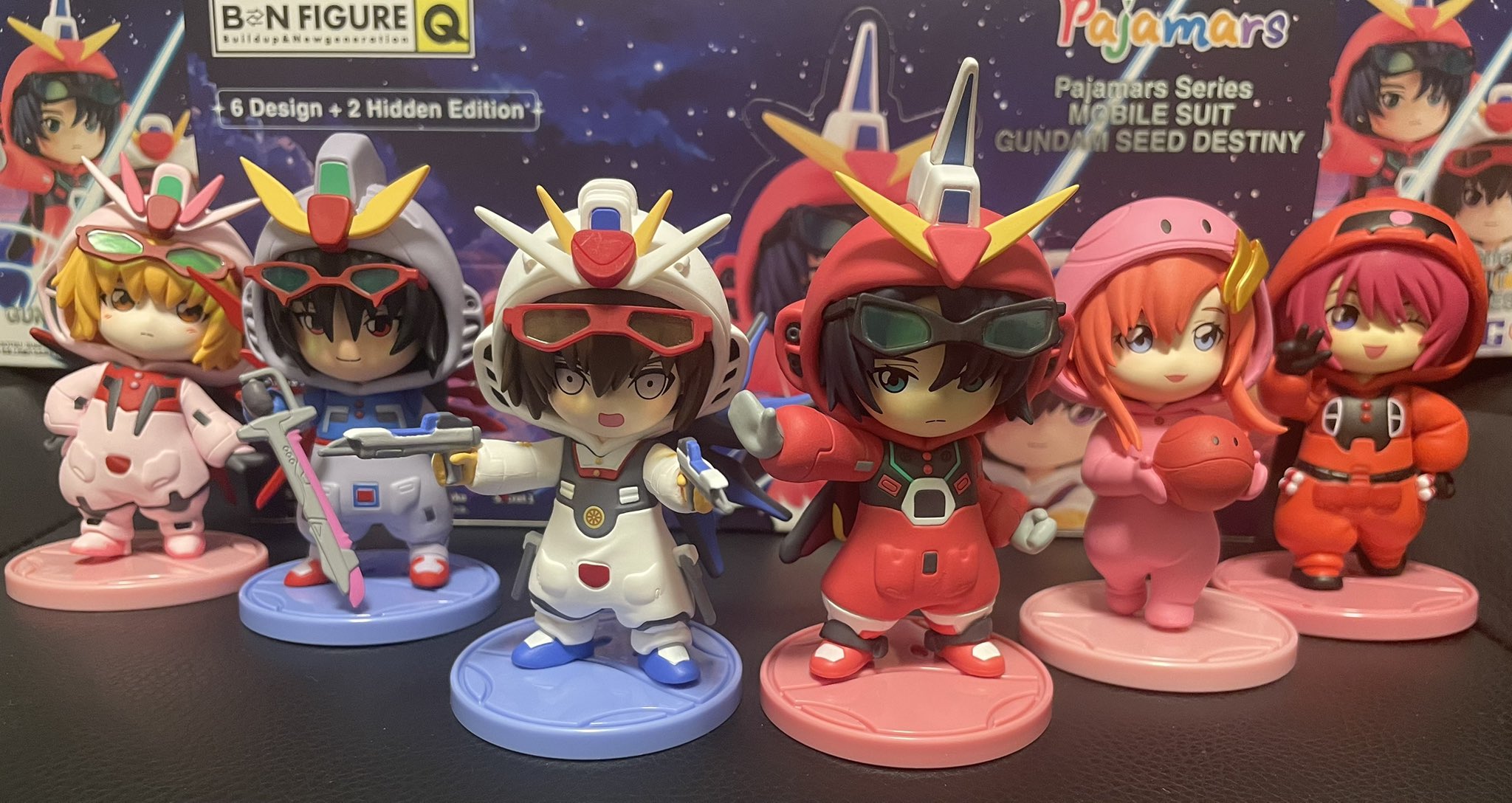 ガンダムSEED DESTINY 中国 パジャマ フィギュア 4種セット ガンダムSEED DESTINY 中国 パジャマフィギュア 4種セット
