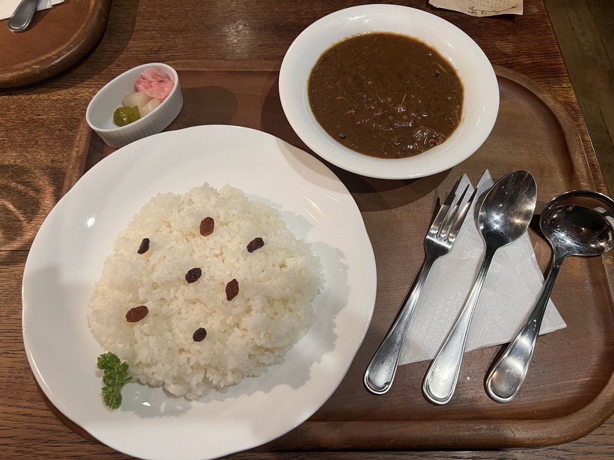 吉祥寺くぐつ草！しっかりした辛さでスパイスごりごりの本格スパイスカレーでした🤤