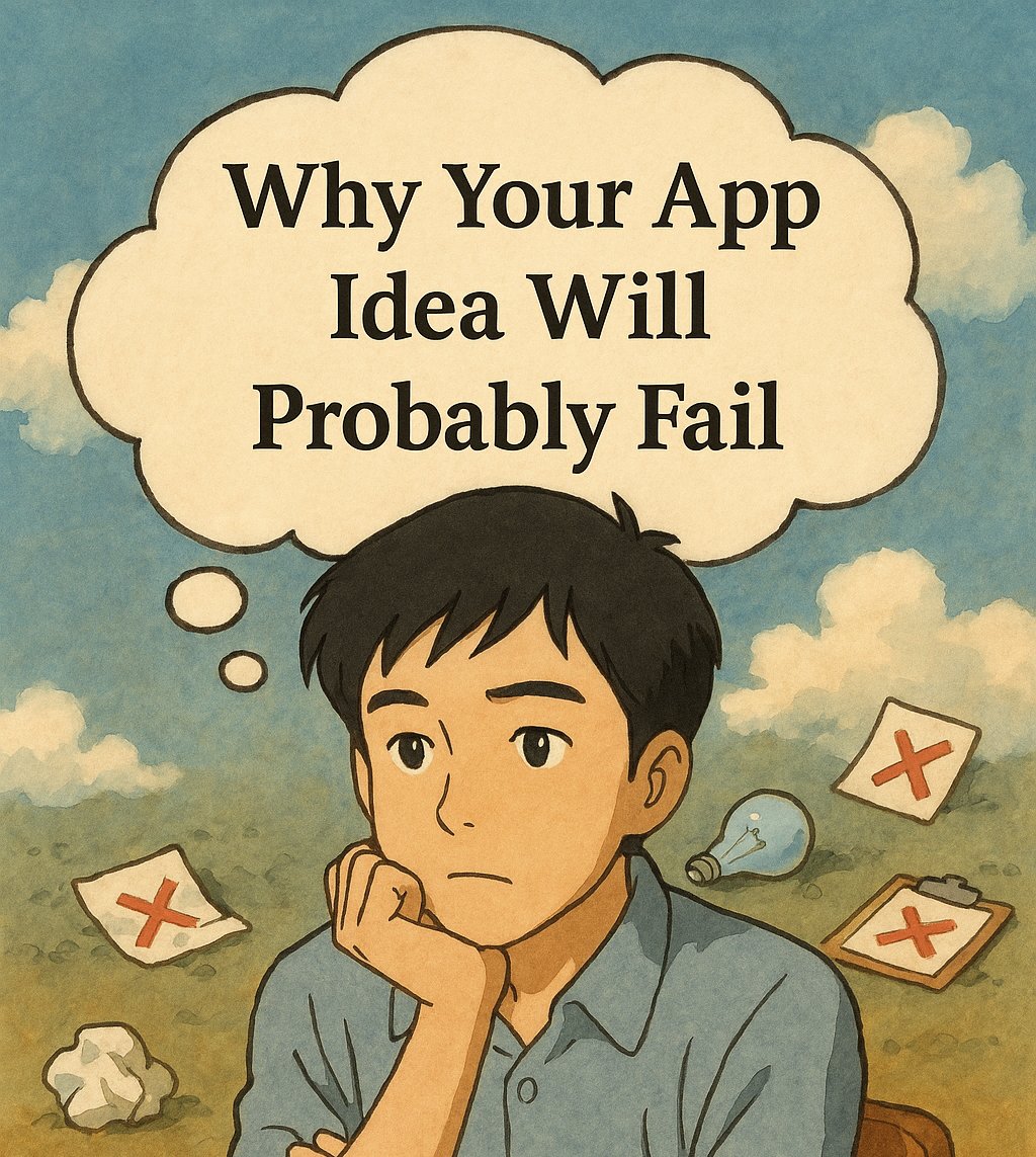 Sunday writing day

Wrote down some of my thoughts if you're wondering why your app idea is not working.

Read here: 
t31k.medium.com/why-your-app-i…