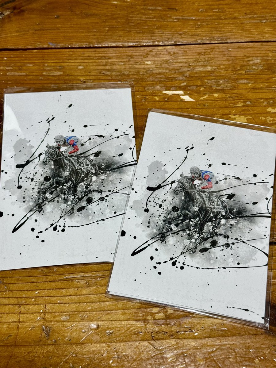 尾花龍一｜RHC🐎🦌競馬和アート tweet media