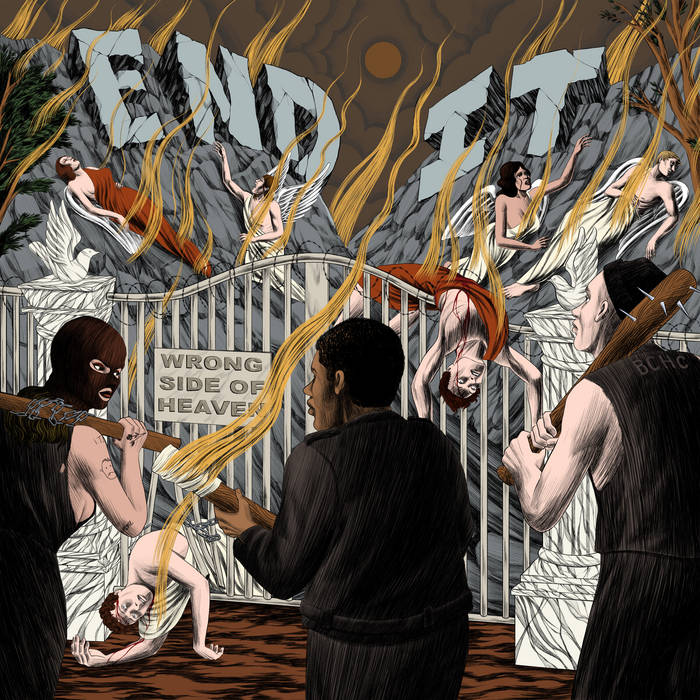 KMANRIFFSMetal's tweet photo. FULL FORCE FRIDAY:🆕August 29th 3⃣7⃣🎧
END IT - Wrong Side of Heaven 🇺🇸💠
Debut album from Baltimore, Maryland, U.S Hardcore/Punk outfit💠
BC➡️https://t.co/lRgGcYTrBj💠
#EndIt #WrongSideofHeaven @flatspotrecords #HardcorePunk #FFFAug29 #KMäN https://t.co/Sl2xYkWVHn