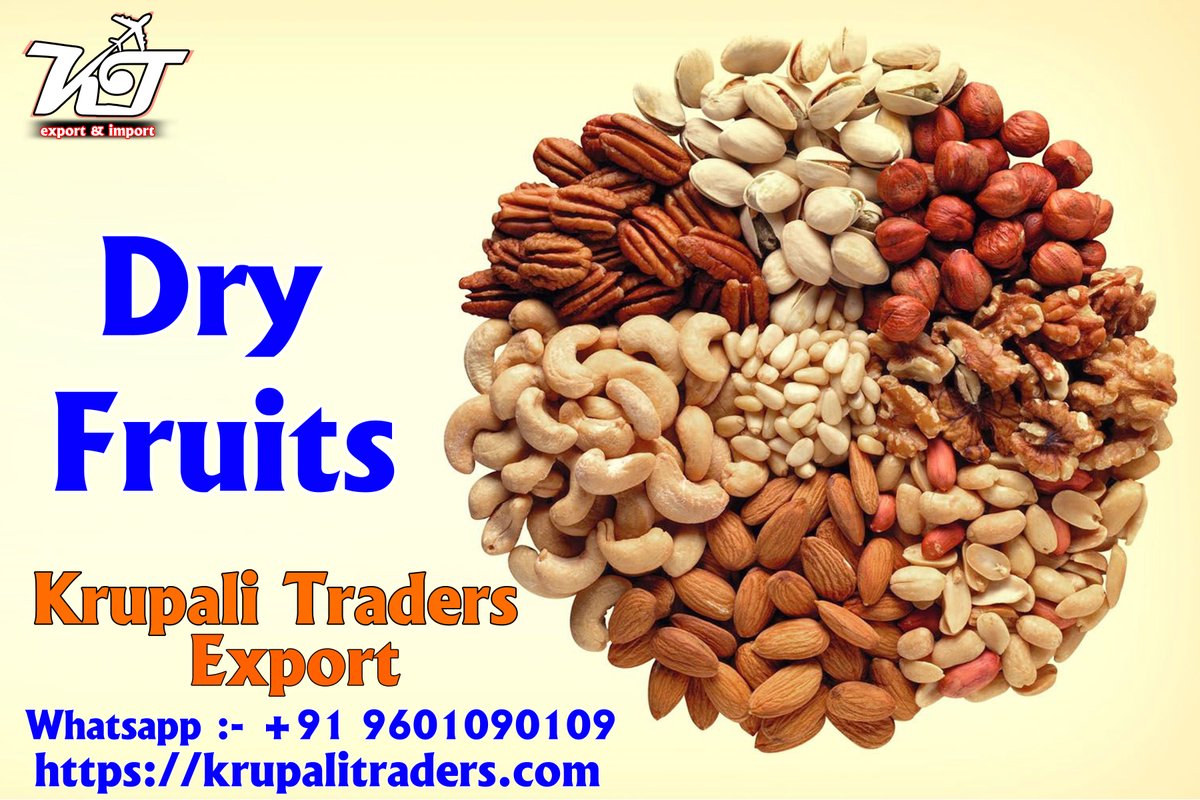We have huge variety of Cashew nuts, raisins, almonds, pistachios, Dry Fruits, Natural Herbs, Natural Honey and Fresh Fruits and Vegetable quality and competitive pricing. Commodities. My company name Krupali TRaders, My company website krupalitraders.com
 +91 9601090109