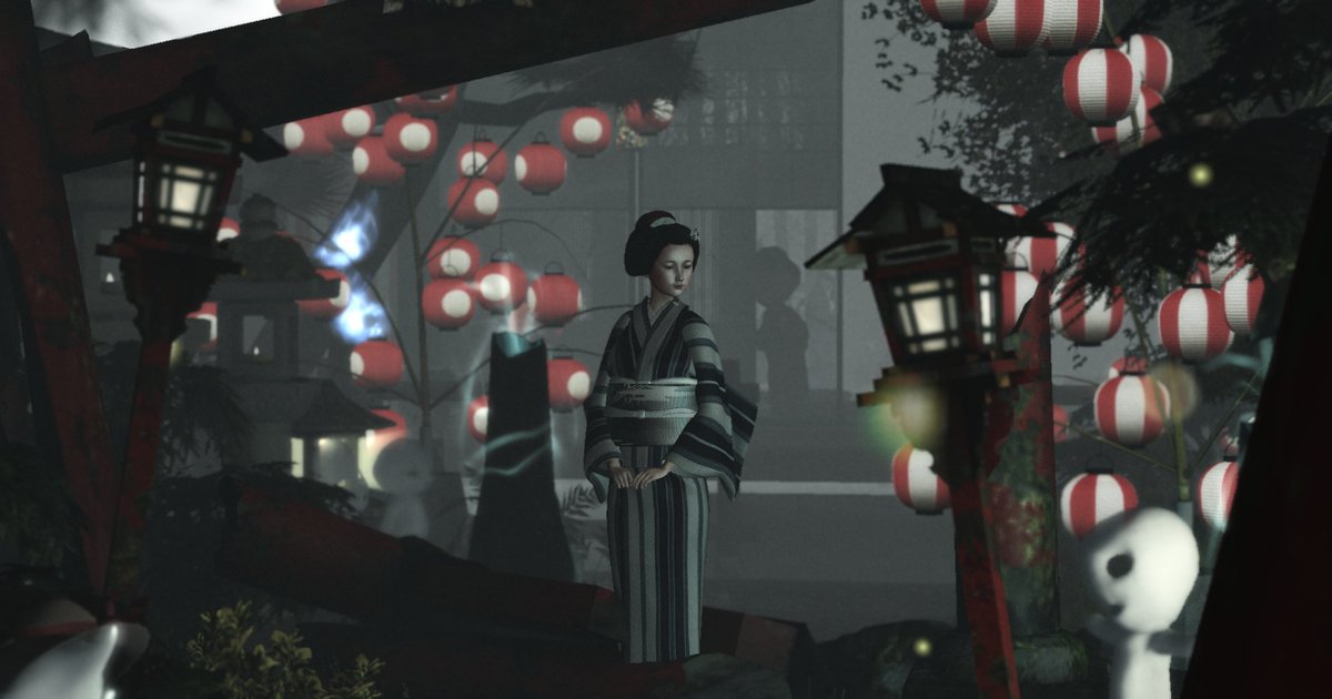 誰かが私を見ているのでしょうか・・・？

Scary Obon Storytime  👻  ‧₊˚ 🏮
Today at 4AM SLT ／ 8PM JST

怖いお盆のお話タイム 👻  ‧₊˚ 🏮
本日午後8時（日本時間）

maps.secondlife.com/secondlife/Kyo…

#SL #SLJP #SecondLife