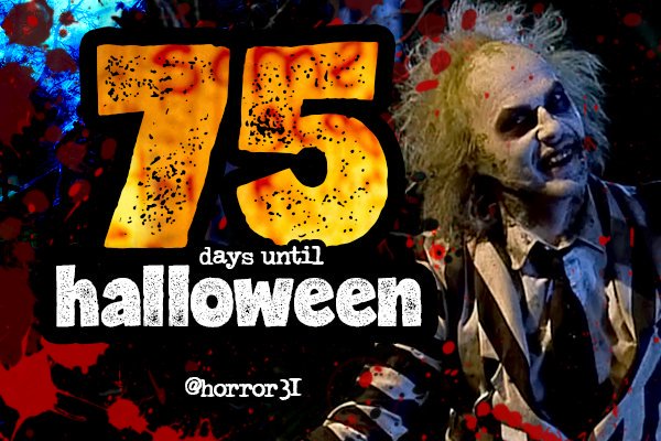 Only 75 days to go until Halloween 2025... 🎃 #Halloween #Halloween2025 #Horror31