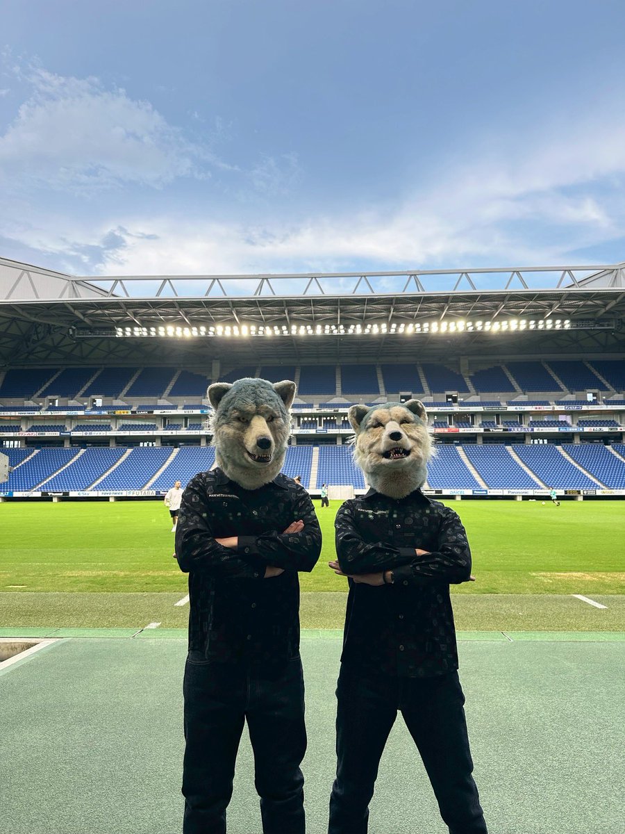 mwamjapan's tweet photo. サマソニ大阪ニ集イシィィ、だんじり祭りノ民達ヨォォォ(｢ﾟДﾟ)｢ｶﾞｳｶﾞｳ 

我々、G大阪ニ完全移籍決マリマシタ!!（ウソ）

今宵ハ貴方達ヲ全力デヤリ回シテヤリマスノデ、全員マトメテキャキャッテ濃イヤァァァ!!

#パナソニックスタジアム吹田
#サマソニ大阪
#MWAM https://t.co/2UTrDJMOFW