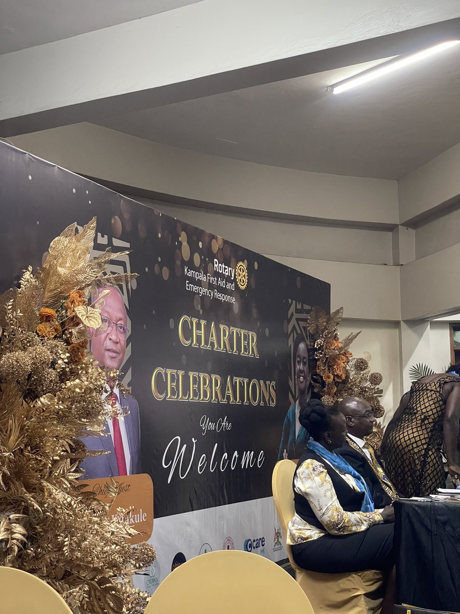 Asasira_Ignatiu's tweet image. Last evening, I represented @kanosug on the Charter Night celebrations and the Birth of The Rotary Club of Kampala First Aid and Emergency Care. 

If you haven’t joined Rotary &amp;amp; Rotaract, follow this conversation and make it a bucket list
#ItsTimeToJoinRotaract 
@RotaractD9213