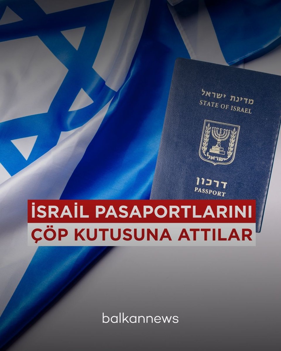 📌 Bosna Hersek’teki bir otelde kalan İsrailli turistlerin pasaportlarının çöpe atıldığı iddia edildi!

📃 İsrail medyasına göre, 47 İsrailli turistin pasaportları, kaldıkları otelin resepsiyonunda önce çöpe atıldı, ardından çöp kamyonu tarafından götürüldü.

✈️ Turistlerin