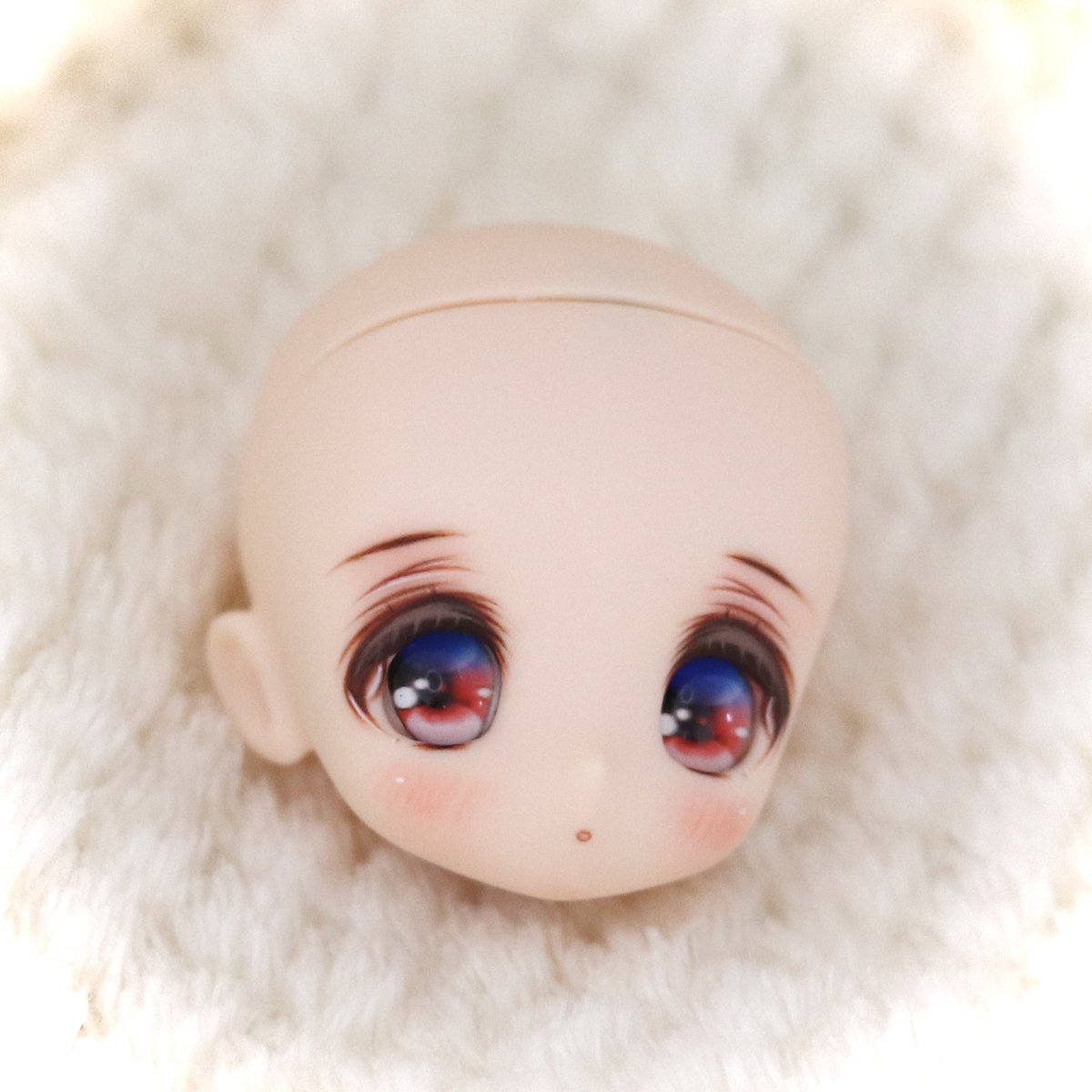 ヘッドのみのお写真も(*/▽＼*)
丸っこいショートヘアとかも似合いそうだなーと思ってます💕