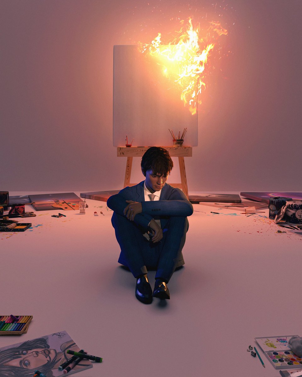 SanndyCreationz's tweet image. Art about emotions ❤️‍🩹