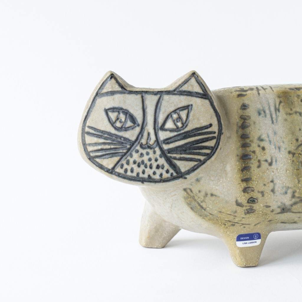 新品リサラーソン　グレー　親子 特集_Lisa Larson_ファミリーセット