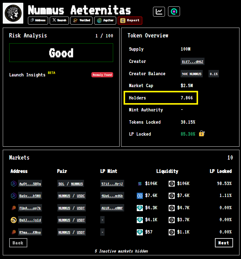 Nummus Aeternitas tweet media