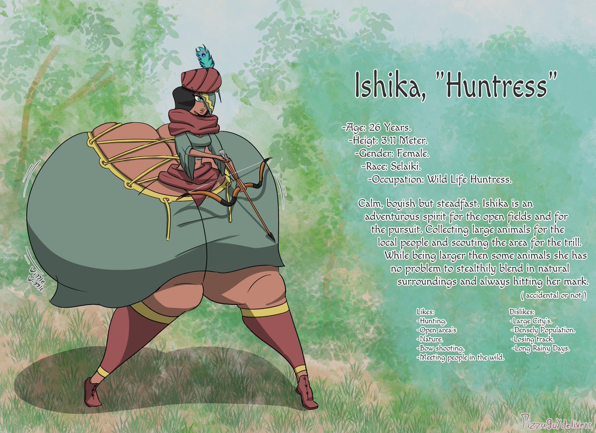 pizzaguydelivers (@pizzaguydeliver) on Twitter photo New OC of the Selaiki people. Ishika, the huntress character sheet . Based of <a href="/Sparks_Spectrum/">Sparks 360 π"π«π·"π¨</a> work New OC of the Selaiki people. Ishika, the huntress character sheet . Based of <a href="/Sparks_Spectrum/">Sparks 360 π"π«π·"π¨</a> work