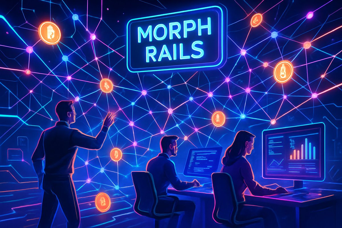 Vrahul6969's tweet photo. 🚀 @morphnetwork is revolutionizing blockchain with Morph Rails, a developer-focused payment platform! Their new roadmap powers seamless onchain finance for users &amp; builders. Join the future of Web3 payments! #MorphLayer #Web3 #Blockchain https://t.co/9F59DKCynL