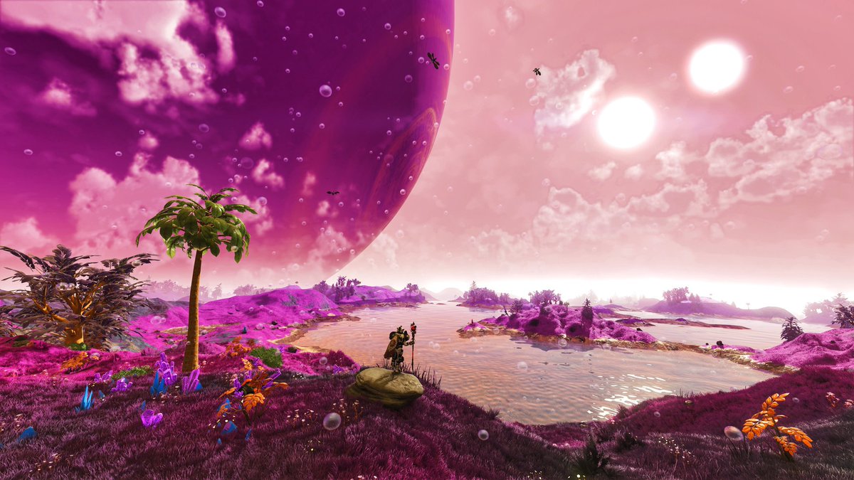 There is no other game quite like No Man's Sky ♥️ <a href="/NoMansSky/">Sean Murray</a> <a href="/hellogames/">Hello Games</a> <a href="/Griff_/">Martin Griffiths</a>