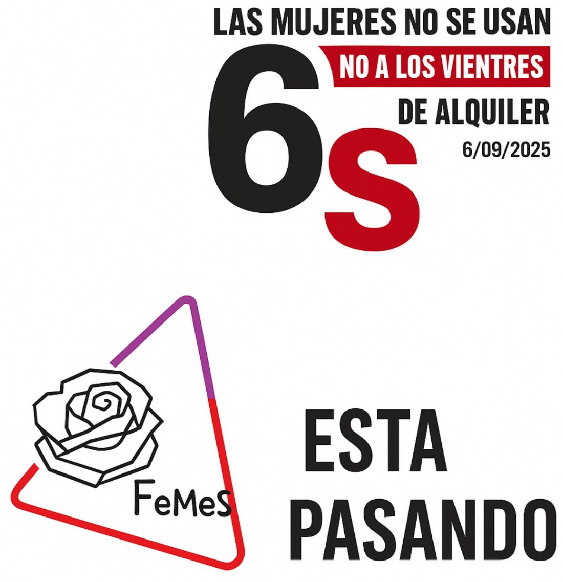 Hablemos de la explotación de la capacidad reproductiva de las mujeres y de esclavas reproductivas, porque es la única forma de concienciar a la sociedad sobre lo que está ocurriendo con millones de mujeres en el mundo
#LasMujeresNoSeUsan 
#NoALosVientresDeAlquiler