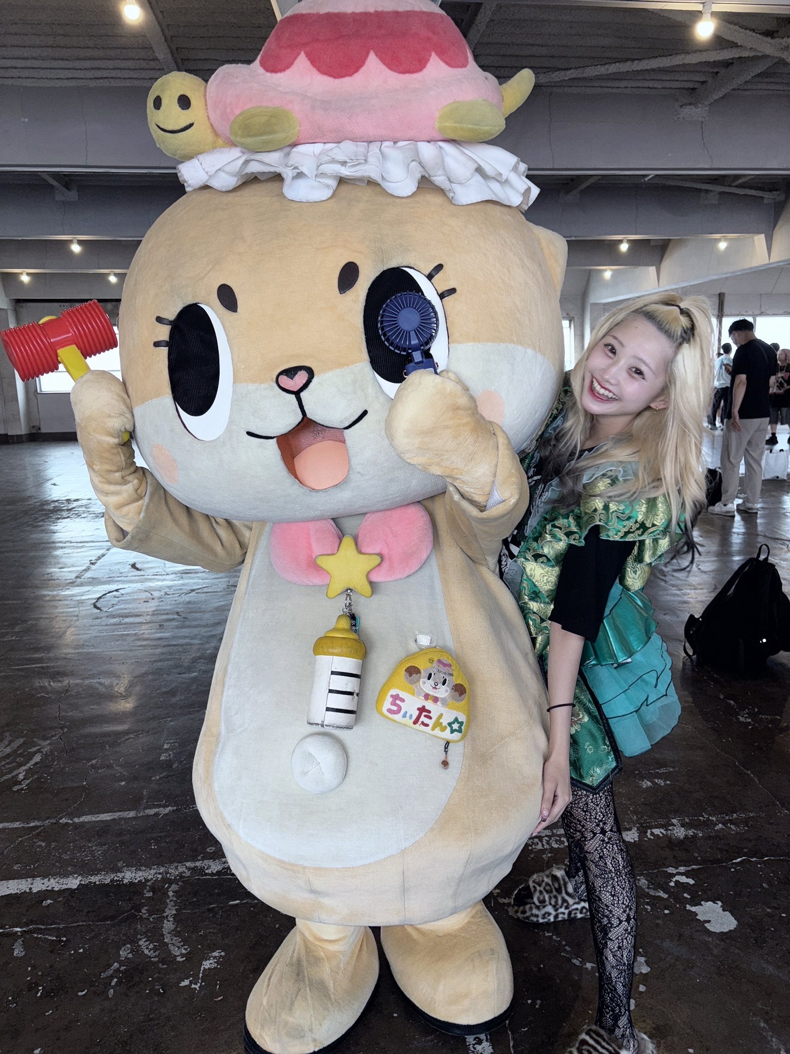 ちーたん Thank you Friend ヤバタンちゃんと缶けりで遊びましたっ☆ちぃ