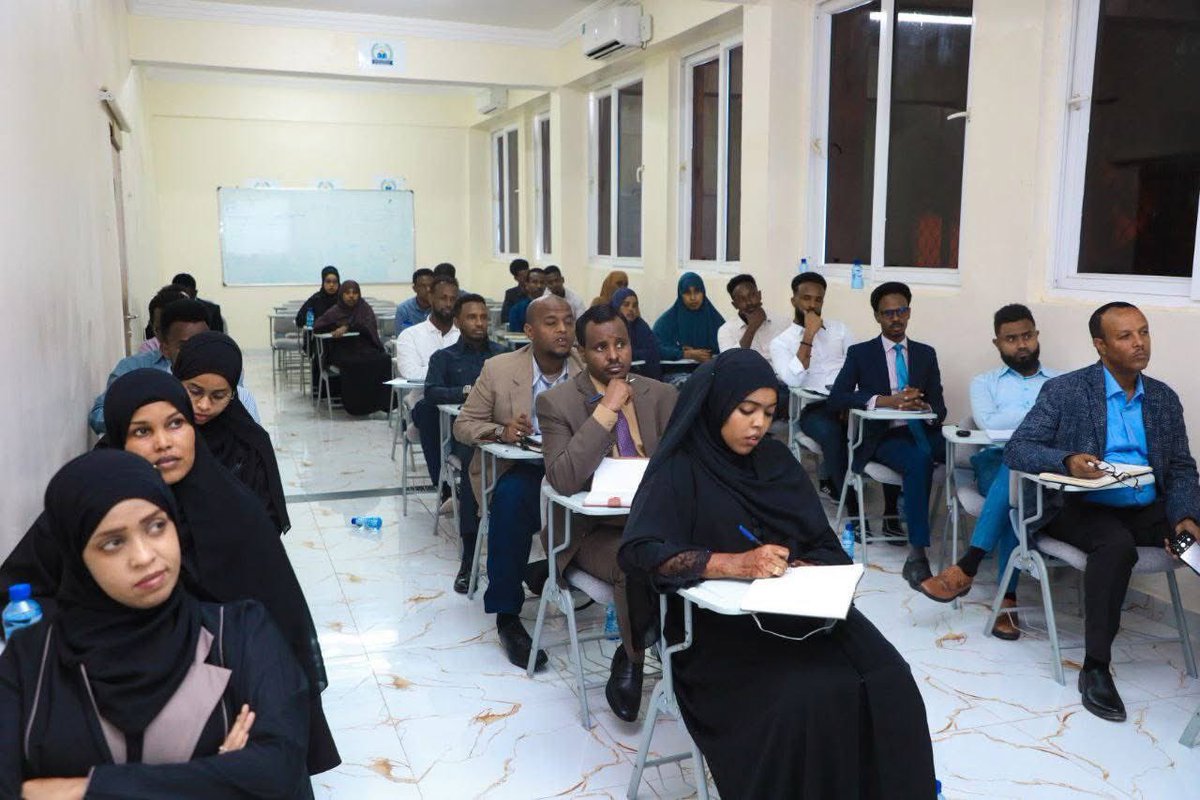 Permanent Secretary Office for Foreign Affairs🇸🇴 (@psmofa) on Twitter photo Yesterday, the Permanent Secretary H.E. <a href="/HamzaHaadoow/">Hamza Adan Haadoow</a> officially opened a 6-day workshop on protocol & diplomatic etiquette for 40 MFA staff, organized by the Institute of Diplomatic Studies. The program aims to strengthen professionalism & capacity in Somalia’s foreign service. Yesterday, the Permanent Secretary H.E. <a href="/HamzaHaadoow/">Hamza Adan Haadoow</a> officially opened a 6-day workshop on protocol & diplomatic etiquette for 40 MFA staff, organized by the Institute of Diplomatic Studies. The program aims to strengthen professionalism & capacity in Somalia’s foreign service.