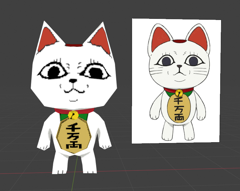 Boss8hachi's tweet image. テクスチャのゆがみを綺麗にできたらもっと良くなりそう。256ポリゴン難しいけど練習になるな。
#256fes