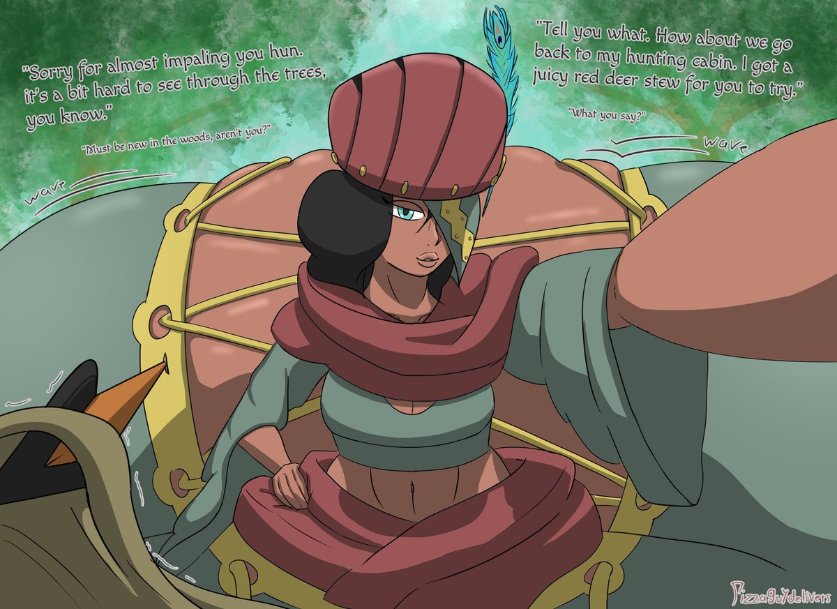 POV you're walking through a new forest area.