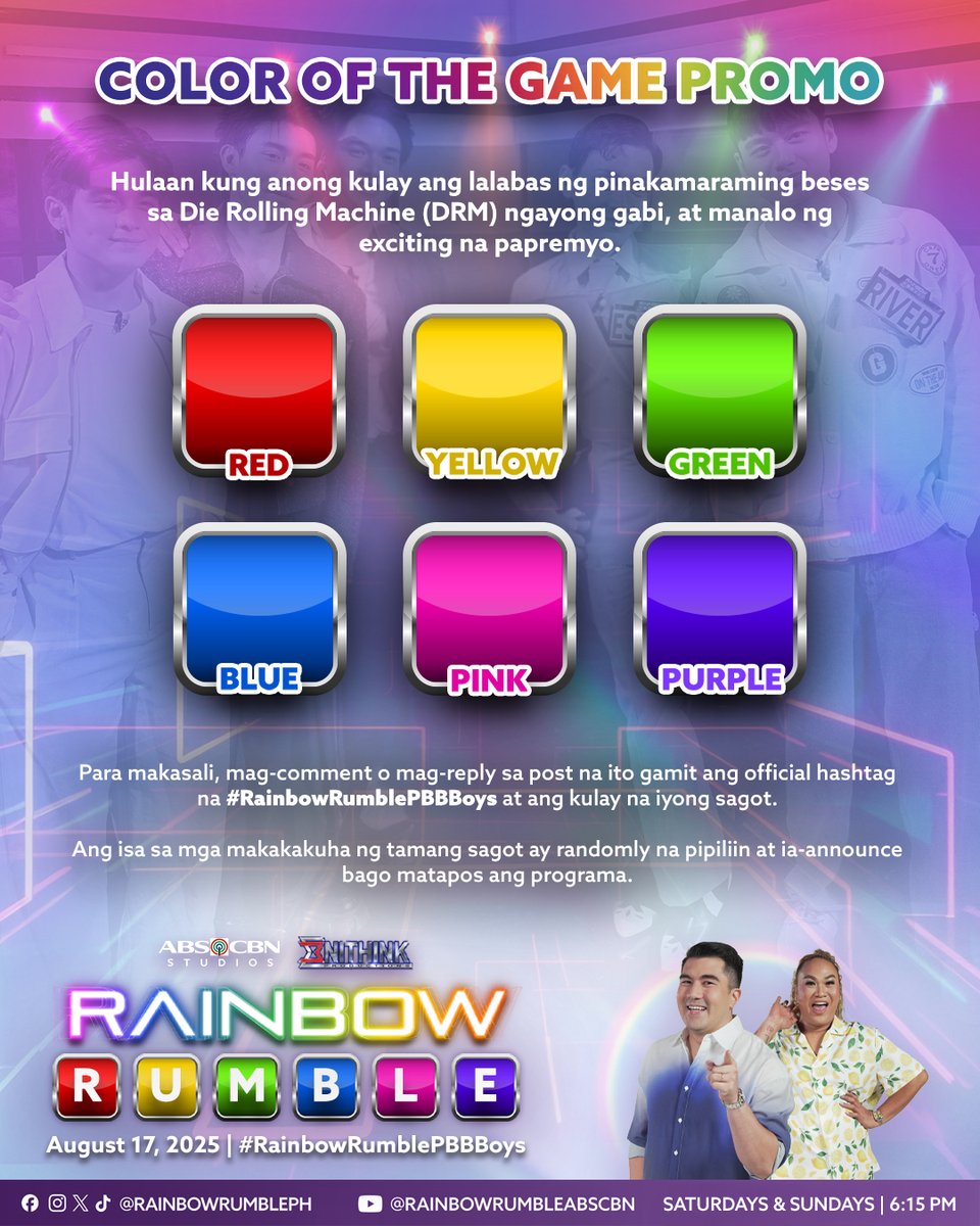 Rainbow Rumble tweet media