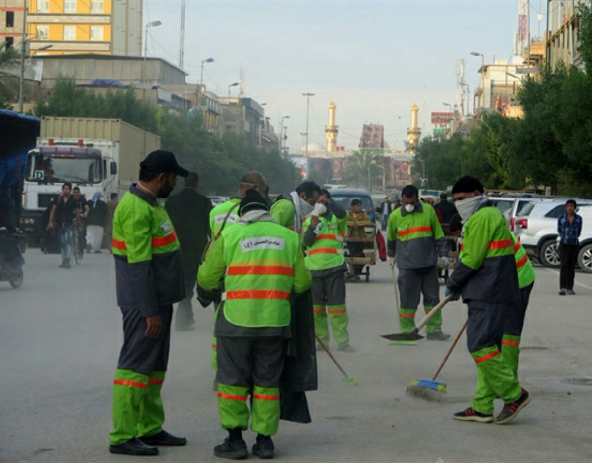 ای جارو به دستانِ حریمِ عشق!  
خشتِ کفِ پایت عقیق است و عرش

#اربعین
#شهرداری_تهران