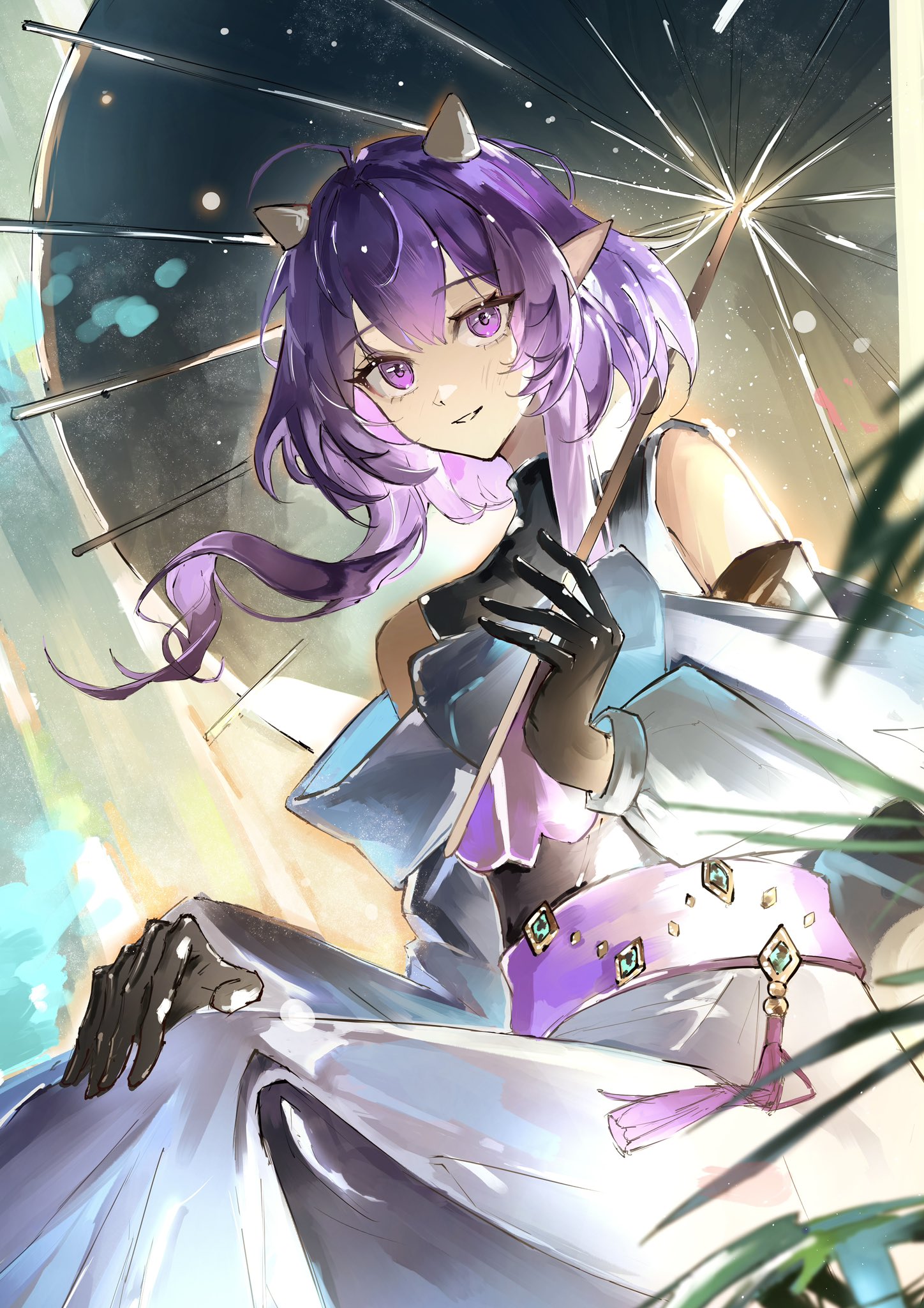 【わた】イラストオーダー コミックライクなメイドさん🩵 #イラスト#illustration#ジャージ