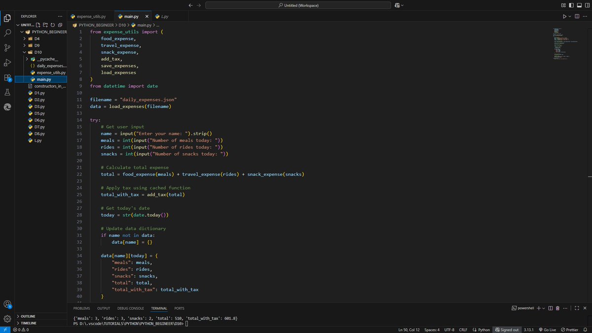 dev1Aashish's tweet image. Day 10 of my Python learning series — explored partial functions and code introspection.
#Python #100DaysOfCode #PartialFunctions #CodeIntrospection #DevJourney #PublicLearning #CodeNewbie