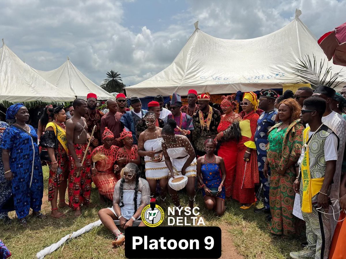 nysc360's tweet photo. 📸✨ NYSC Delta 2025 Batch B Stream 1
Platoons 10 ➡️ 1 showing the beauty of Nigeria’s diverse cultures. 🌍💚🤍💛
Many cultures, One Nigeria. 🇳🇬

#NYSC2025 #BatchBStream1 #NYSCDelta #CulturalCarnival #UnityInDiversity #OneNigeria #GreenWhiteGold https://t.co/nlhOWejW5c