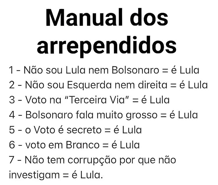 Fiscal do Fim dos Tempos tweet media