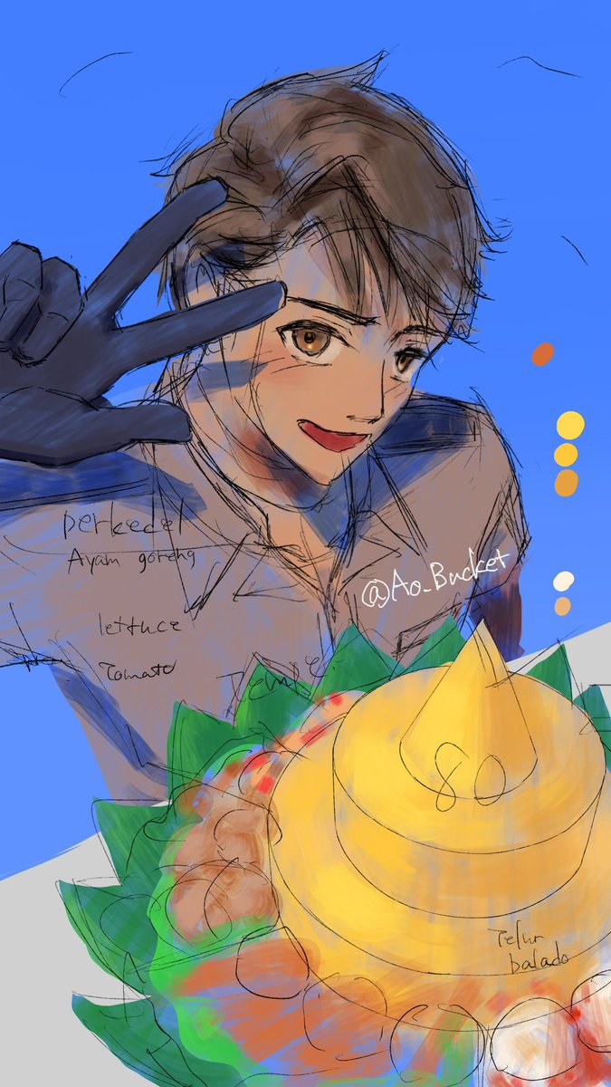 Ao_Bucket_'s tweet photo. ラフ https://t.co/Djqw9EYyxe