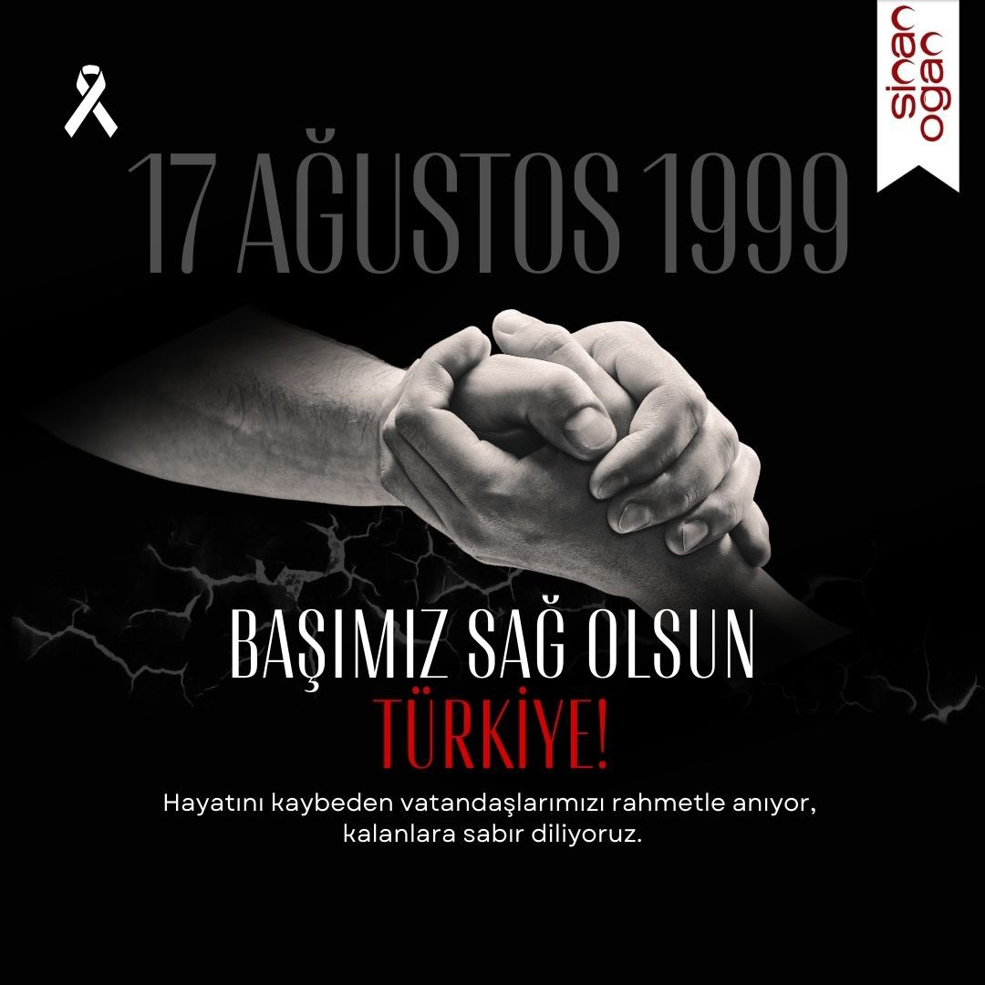 Milletimizin en büyük acılarından biri olan 17 Ağustos 1999 Marmara Depremi’nin yıl dönümünde, hayatını kaybeden vatandaşlarımızı rahmetle anıyor, ailelerine sabır diliyorum. 

Eğer 17 Ağustos depreminden ders alsaydık, bir an önce Afet Bakanlığı kurar ve sonrasında yaşanan tüm