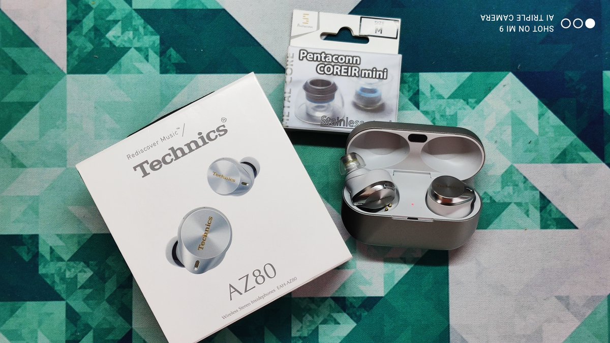iquina2005's tweet photo. 昨日購入したものはTechnicsのEAH-AZ80
EAH-AZ100では無いです
AZ100が出た時にAZ80と聴き比べして
私は80の方が好みのバランスでした
中古saleになったので購入
でイヤピースをCOREIR miniに変更
スッキリした伸びのある音質を更に増しました
凄く良き
#eイヤホン大阪日本橋本店
#EAHAZ80
#COREIRmini https://t.co/H3kIfU8NXw