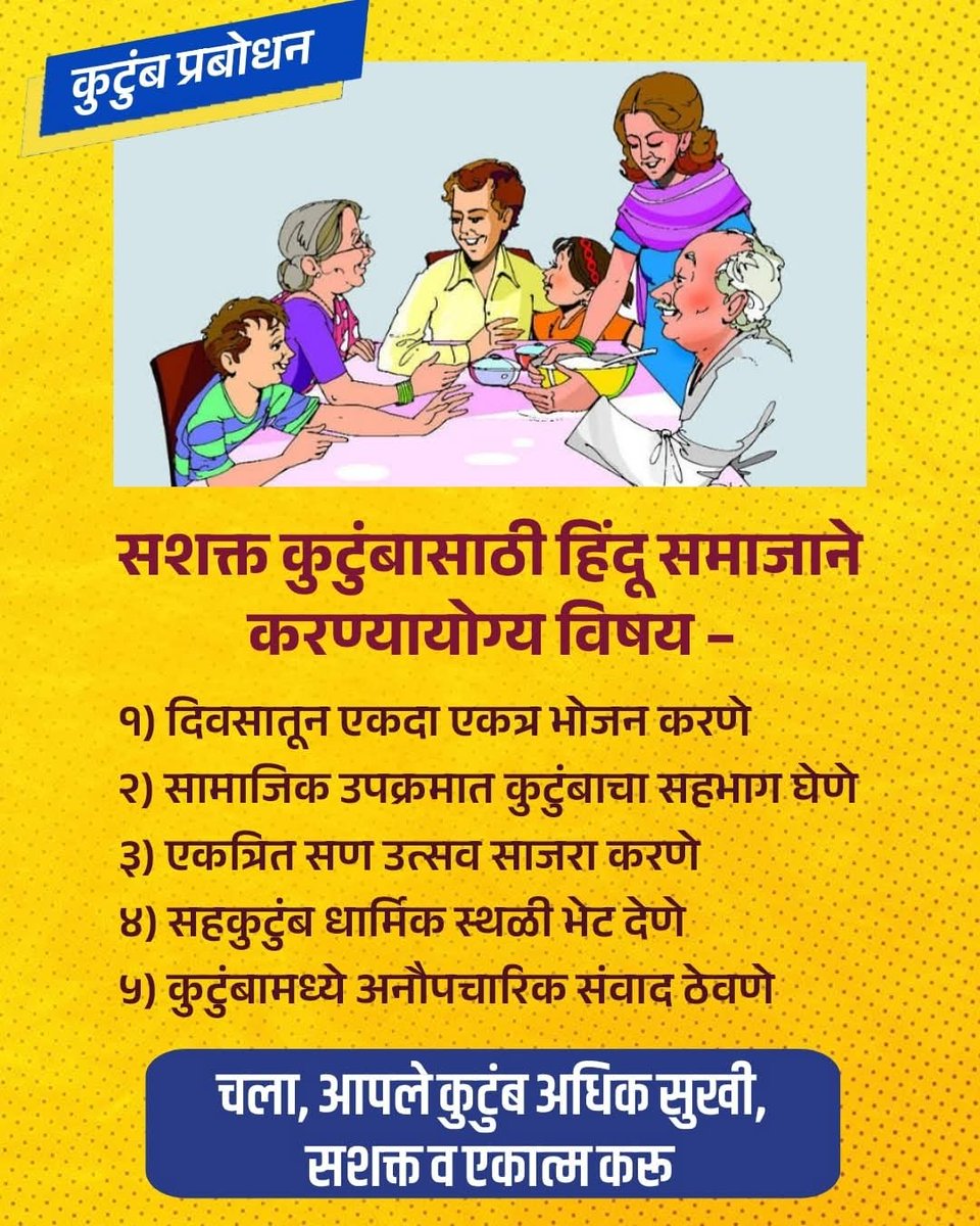 vskdevgiri's tweet photo. पंच परिवर्तन से समाज परिवर्तन
#rss100 #कुटुंब_प्रबोधन #hindusamaj #hindu https://t.co/wjeti3BZmS
