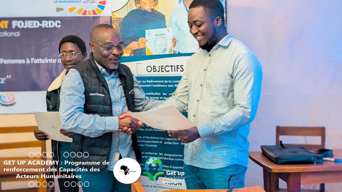 La formation sur la sécurité et l'accès humanitaire, organisée par Get up International RDC a permis aux participants de comprendre les protocoles nécessaires pour garantir un accès humanitaire sécurisé, ce qui est essentiel dans des zones à risque.