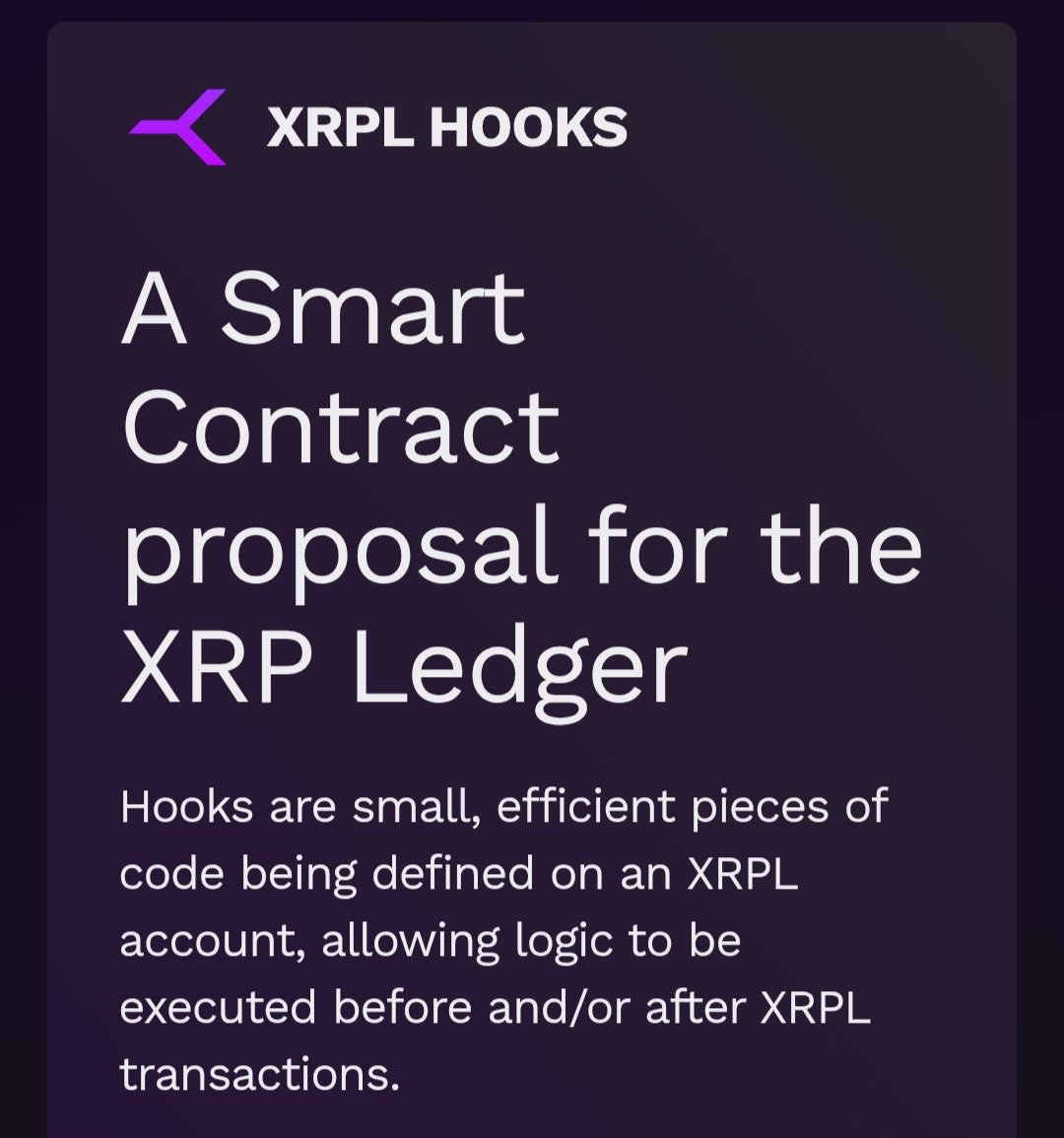 With #XRPL Hooks Builder can develop, test, debug and deploy your own Hooks on testnet, using set examples or building your own from scratch.

No installs - WebAssembly based
Built-in code hinting &amp; docs
Save share via Gist
Test, debug &amp; deploy in-browser #XRP