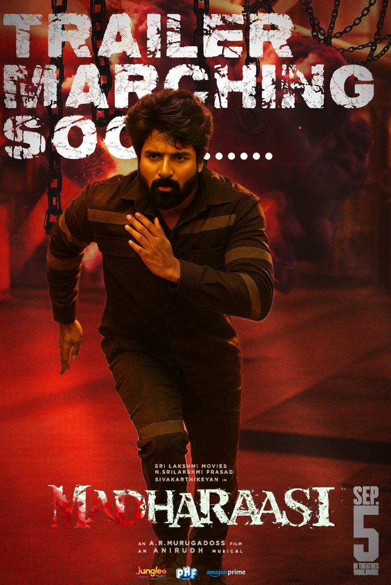 georgeviews's tweet photo. #Madharaasi in 18 days... Tamil cinema's next biggest hope! 🔥 #Sivakarthikeyan https://t.co/gd1iueyCH7
