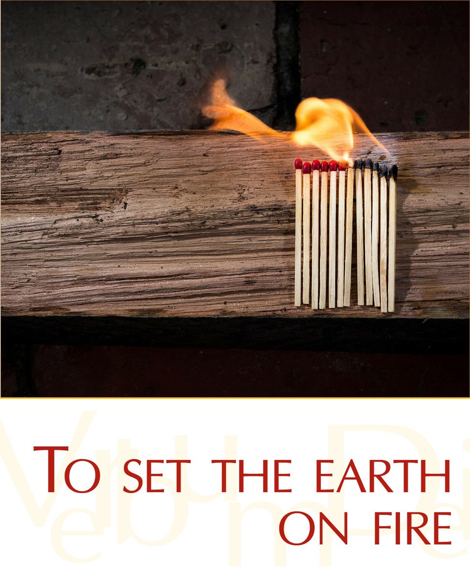 Gospel of the Day (Luke 12,49-53)

“I have come to set the earth on fire, and how I wish it were already blazing! There is a baptism with which I must be baptized, and how great is my anguish until it is accomplished!"

vaticannews.va/en/word-of-the…