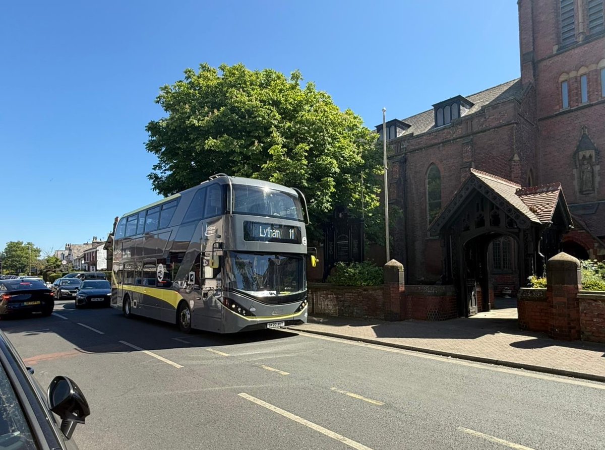 Happy Sunday!😊 

Due to the 1940s weekend in Lytham, there will be diversions in place this weekend on the 11 and 11A routes. The diversions will be in place from 9am until 6pm on both days!🚌

Keep up to date with how our services are running via the service updates page on our