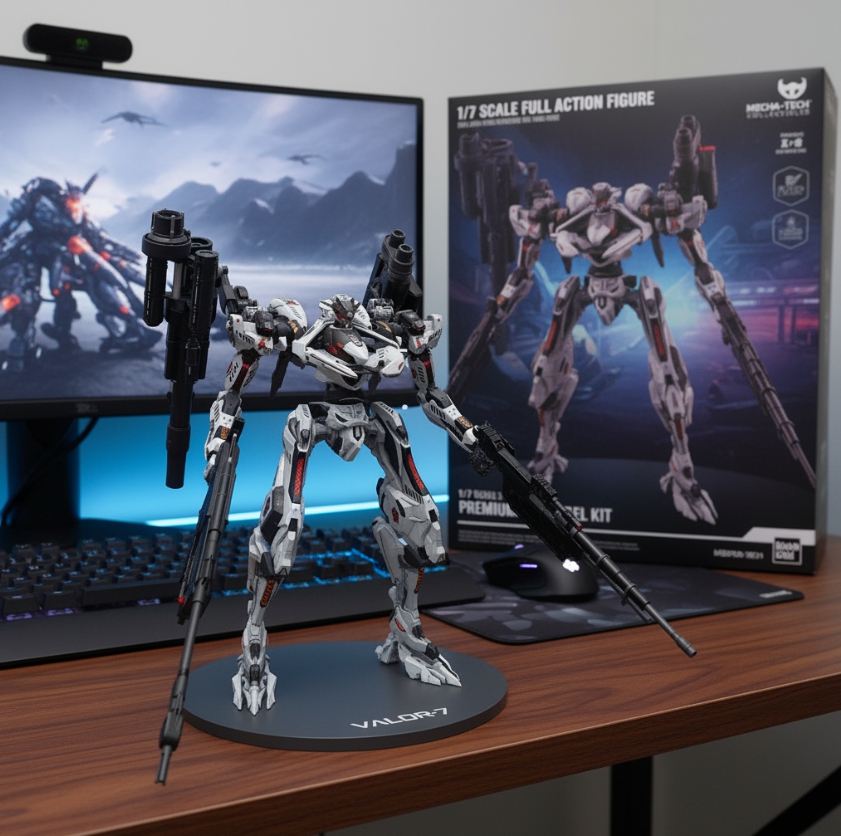 cellbound1's tweet photo. #ARMOREDCOREVI #LMArena_AI 

This is my custom AC figure image, generated by  https://t.co/OzX62yPeqV 

And this is really awesome, don't you think?? :D https://t.co/5lbb4NQLyk