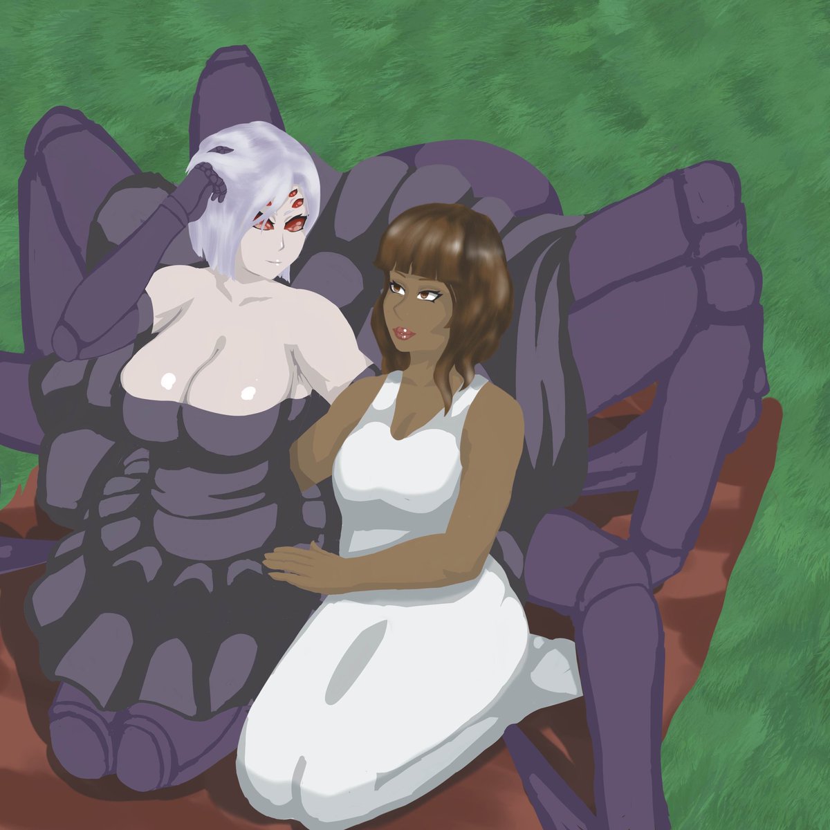 GwenCinderkit's tweet photo. Rachnera my beloved. https://t.co/5yUMZITjhB