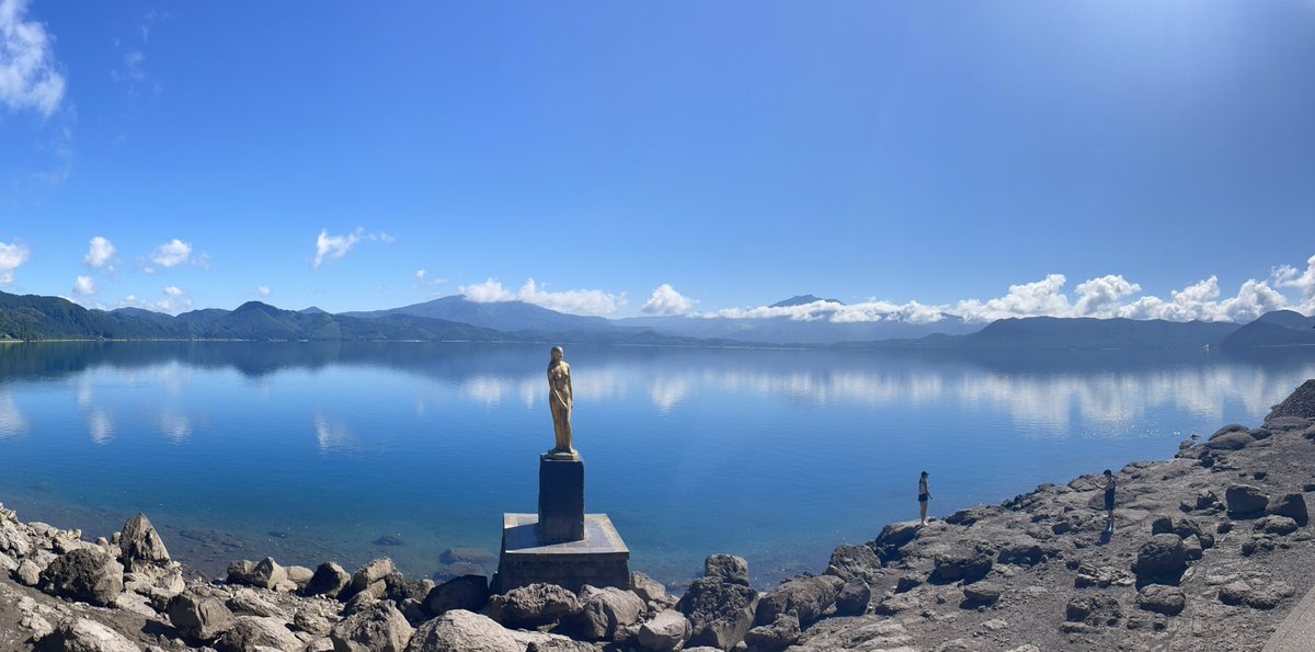 ichiro_matrix's tweet image. ・・
お盆休みは新潟を起点に
秋田、青森に温泉三昧の旅行に行ってきました

早朝より田沢湖を目指し
4時間半ほどドライブ🚙

#新潟
#秋田
#田沢湖
#たつこひめ 
#神旅