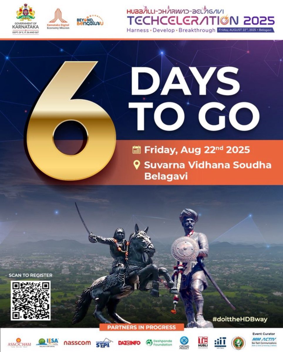 tweetajit's tweet photo. So @ITBTGoK is hosting in Belagavi.The real highlight isn’t the event,it’s the attendance,how many leaders claiming to care for the region’s growth will grace us with their presence?@CMofKarnataka @MBPatil @PriyankKharge @iamabhaypatil @SaitRaju @allaboutbelgaum @UttarKarnataka https://t.co/Fa45JuZcCX