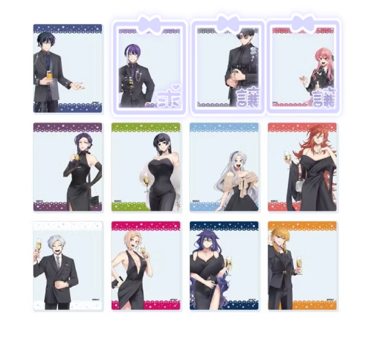 〖交換〗 ガチ恋粘着獣 紀伊国屋 ホロ缶バッジ

譲 ✧︎ スバル、ギンガ、ヒナ、りこめろ、ゆっこ、ミツクリ、林檎、奈緒
アクリルカード 各１／缶バッジ 画像記載数
（全て通販予約分です）

求 ✧︎ 同種コスモ

郵送交換希望です
お心当たりございましたら検索からでもお気軽にお声がけください🙇🏻‍♂️🌸