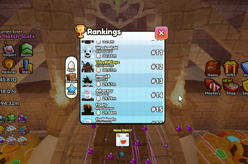 Current leaderboard, trying to get top 10 soon ☺️