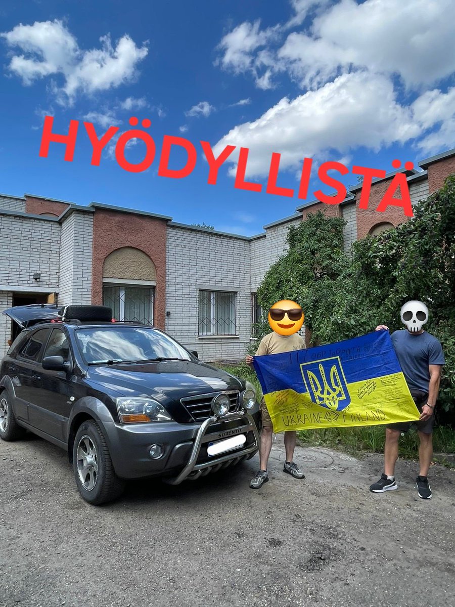 Hyödylliseen voit osallistua:

IBAN: FI08 1544 3000 3795 24
SAAJA: UkrainApu
VIESTI: Hyödyllistä
---
Tai Mobilepay: 21061
VIESTI: Hyödyllistä
---
RA/2024/2026