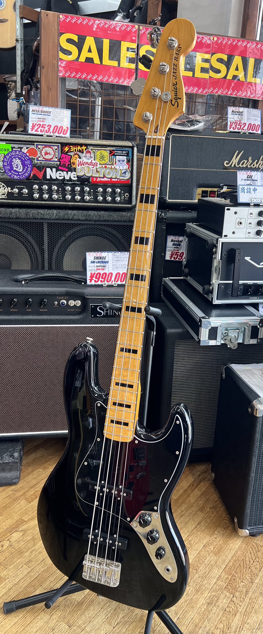 スクワイヤー JAZZ BASS 美品です Amazon | Squier by Fender スクワイヤー エレキベース 40th