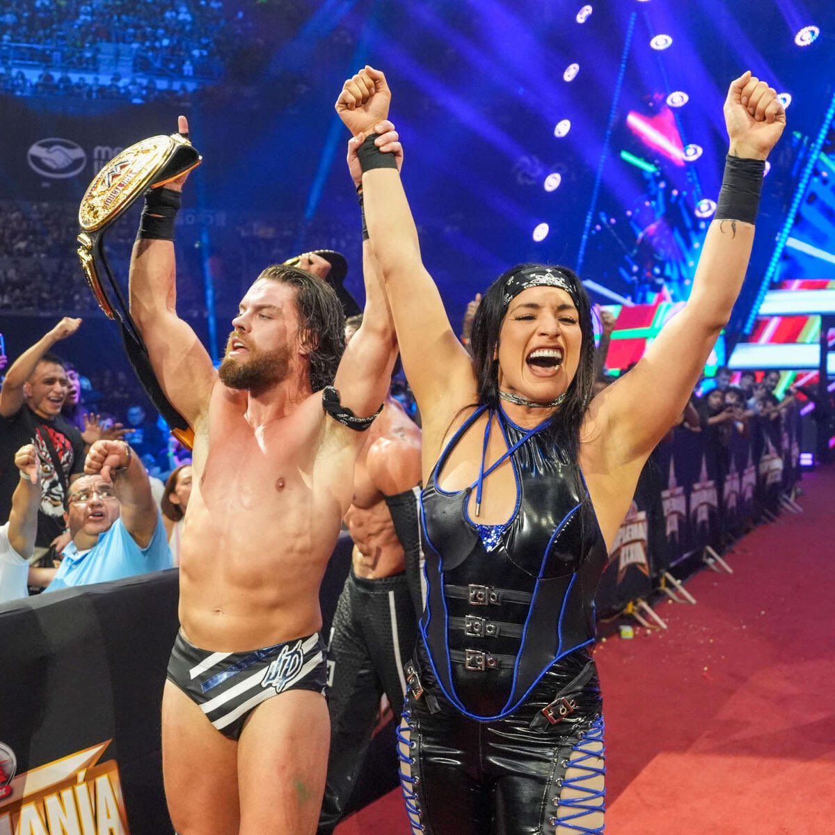 It doesn’t matter the place, Judgement Day will always be on top. 

#Triplemania